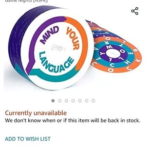 Mind your language game